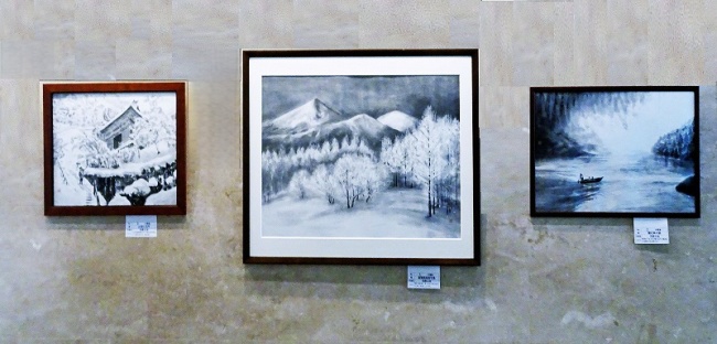 河原公治―山寺仁王門 裏磐梯高原冬景 夢幻峡の朝 河原公治―山寺仁王門 裏磐梯高原冬景 夢幻峡の朝