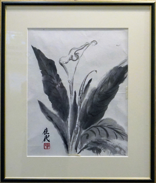 「カラー」　F8　山崎　佳代