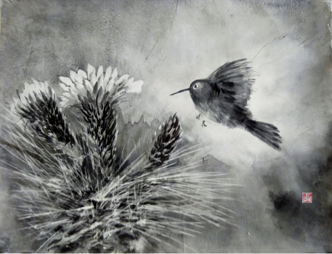 44「蜂鳥」F6 花展5 44「蜂鳥」F6 花展5