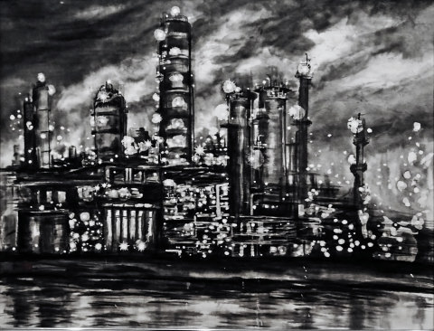 49「煌景」F50 さ協展8