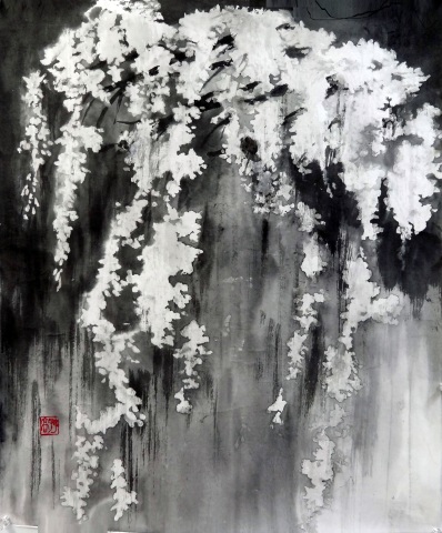 l 201504「しだれ桜」F6 l 201504「しだれ桜」F6