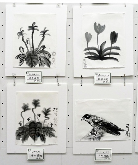 2019/10　第57回現水展　夢が丘小・鳶尾小児童作品