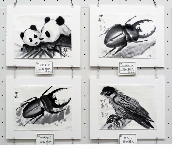 2019/10　第57回現水展　夢が丘小・鳶尾小児童作品