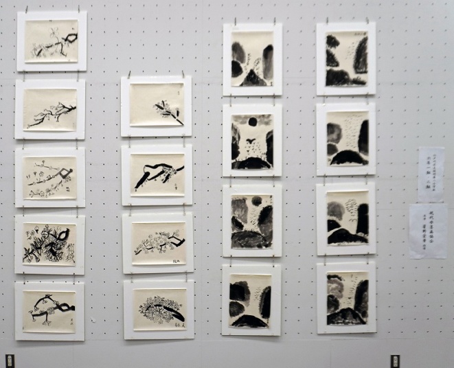 江戸川区立篠﨑第2小学校水墨画教室　同時出展　1