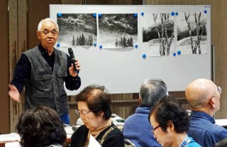 2017/11　さがみ水墨・日本画協会研修会講師として