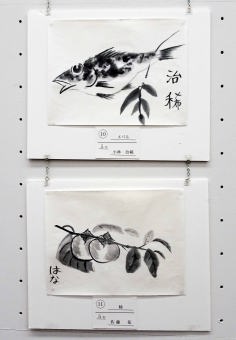 10　小林治稀「メバル」　11　佐藤　花「柿」